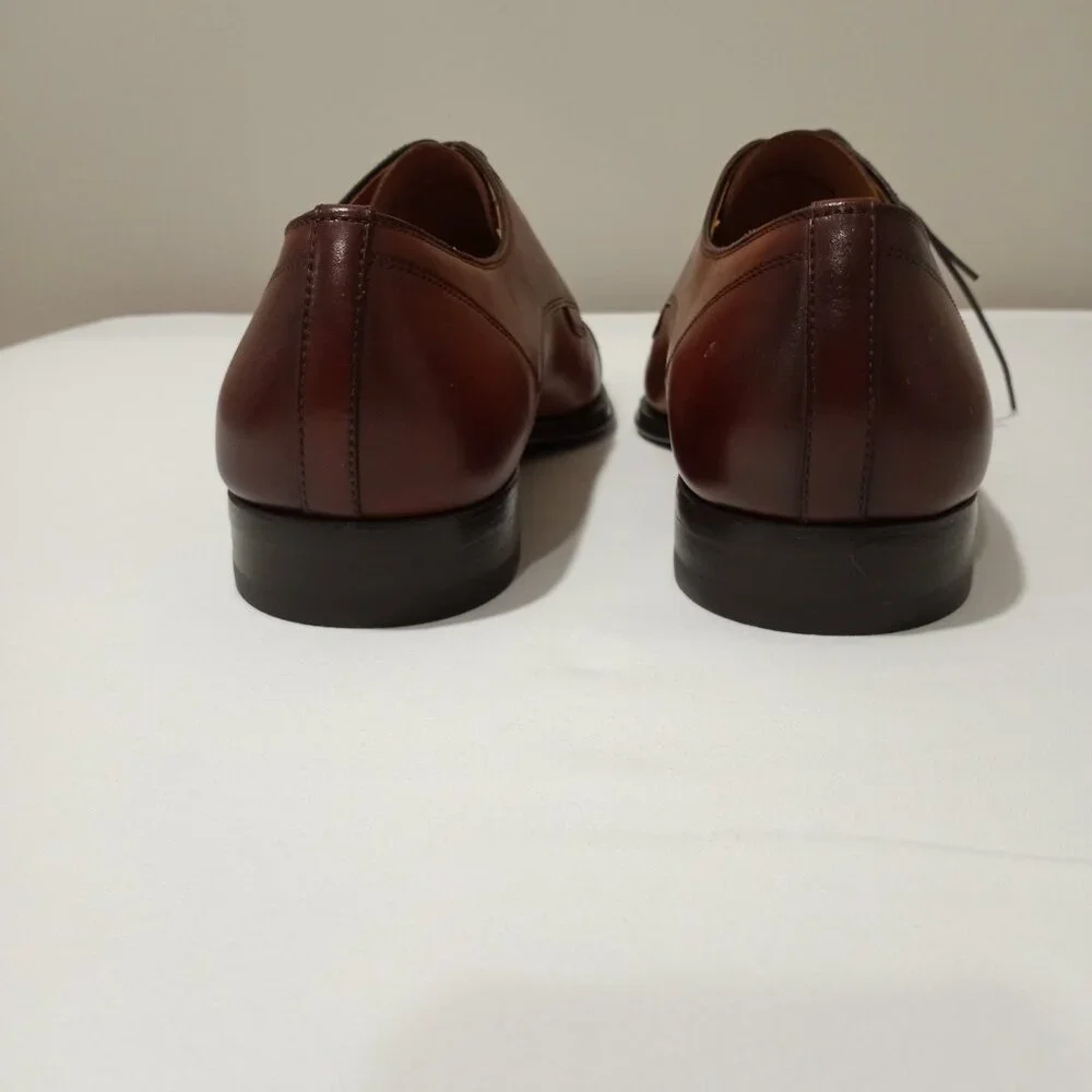 NEW MAGNANNI SAMSON BURNISHED CAP TOE DERBY MEN'S SHOES SIZE 12 - Picture 3 of 11